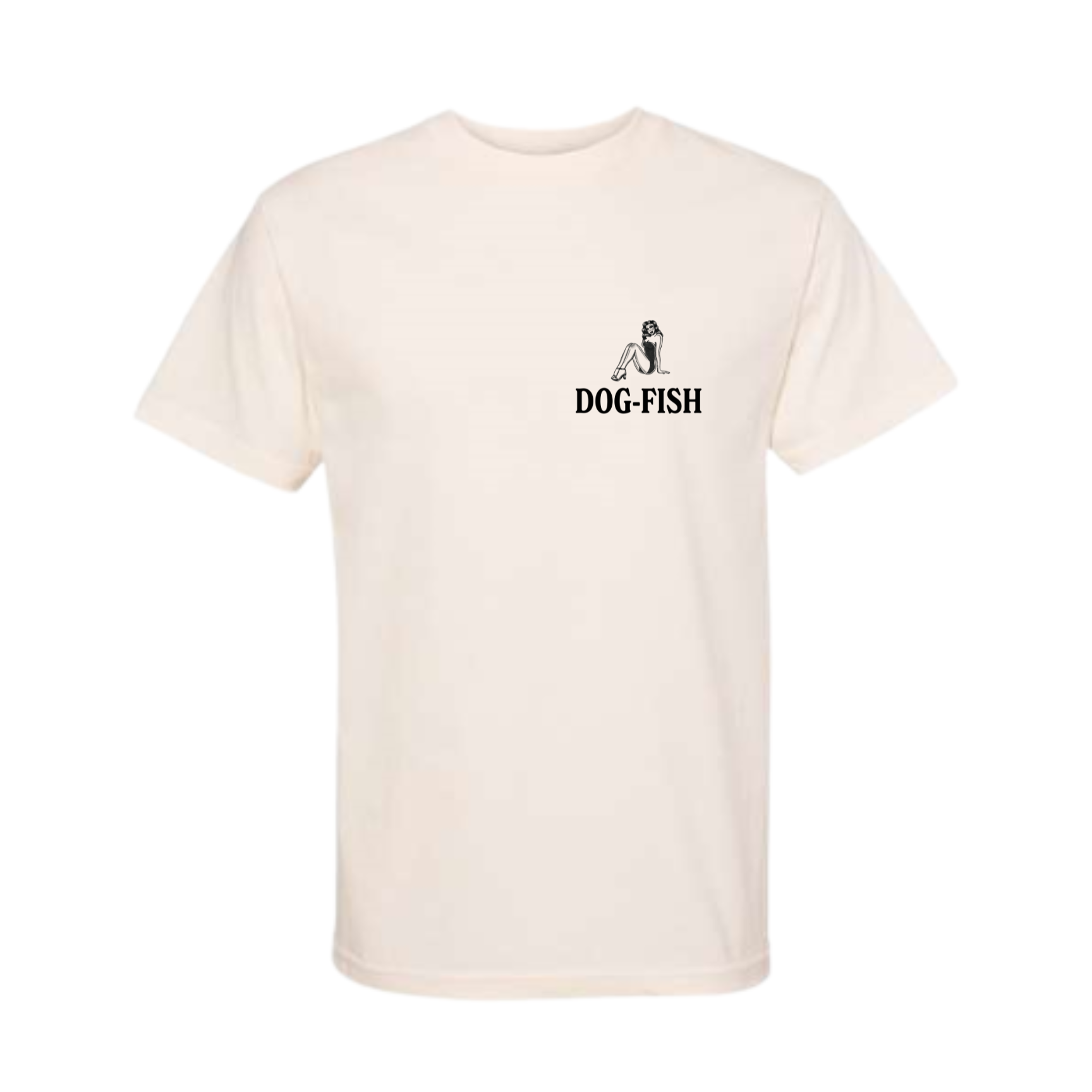 Dog-Fish Tee (Cream)