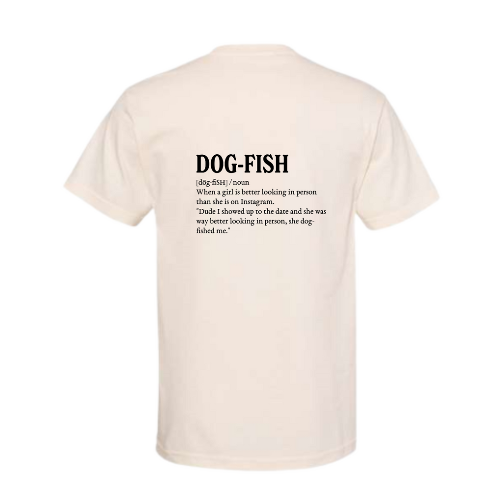 Dog-Fish Tee (Cream)